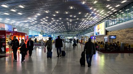 Un terminal de l'aéroport de Roissy (Val-d'Oise), le 3 novembre 2017. (MARTIN BERTRAND / AFP)