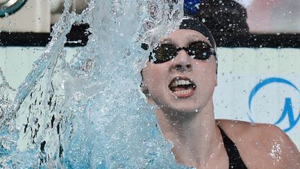 Troisième titre pour Katie Ledecky à Kazan (CHRISTOPHE SIMON / AFP)