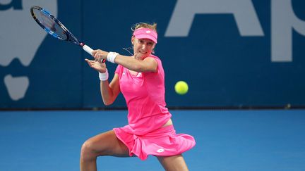 La Russe Ekaterina Makarova au tournoi de&nbsp;Sydney le&nbsp;13 janvier 2016 (RICK RYCROFT / AP / SIPA)