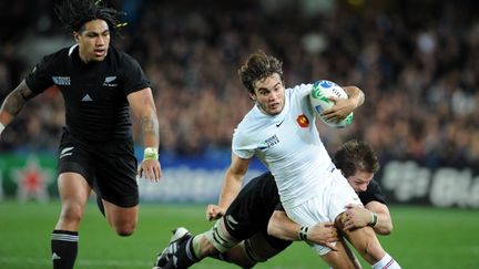 Le Quinze de France avait affronté en finale de la Coupe du monde de rugby la Nouvelle-Zélande en 2011. Les Bleus s'étaient inclinés. (FRANCK FIFE / AFP)