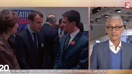 À Davos, Emmanuel Macron revient sur les 35 heures