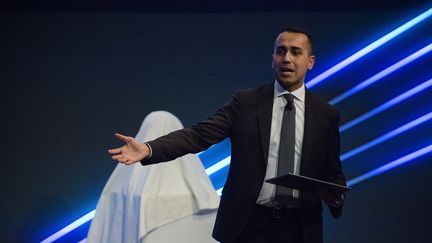 Le vice-président du Conseil italien Luigi di Maio à Rome, le 4 février 2019. (CHRISTIAN MINELLI / NURPHOTO / AFP)