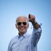 Joe Biden lors d'un meeting de campagne à Coconut Creek, en Floride, le 29 octobre 2020. (JIM WATSON / AFP)