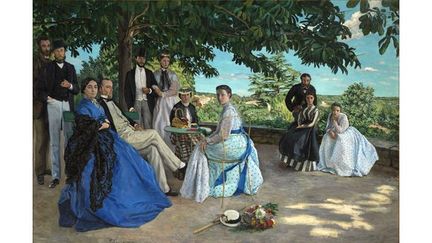 Réunion de famille, 1867, Paris, musée d&#039;Orsay
 (RMN (Musée d’Orsay) / Hervé Lewandowski)