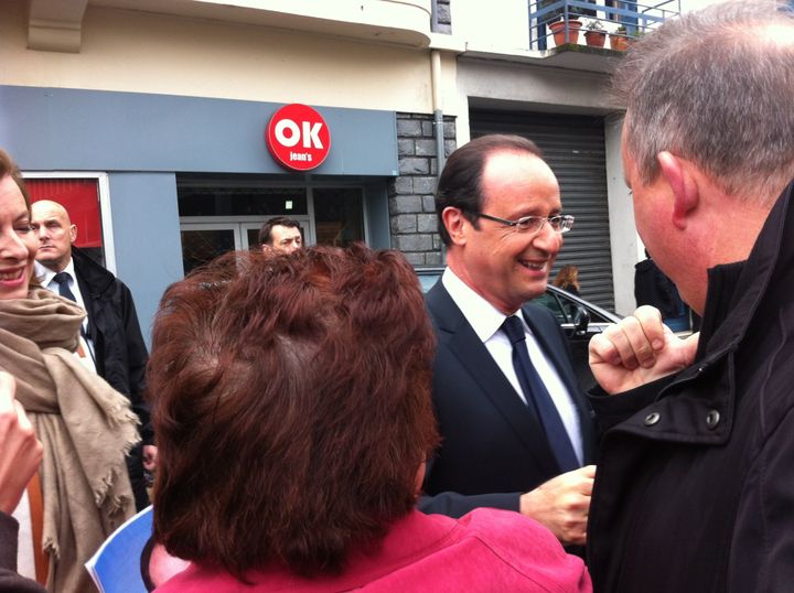 Bureau de vote de Tulle le 6 mai. OK pour Hollande ? (PM)