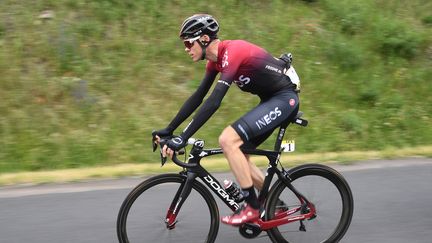 Le cycliste britannique, Christopher Froome, le 11 juin 2019. (ANNE-CHRISTINE POUJOULAT / AFP)