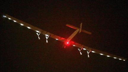 &nbsp; (Solar Impulse 2 a décollé de Chine dans la nuit de samedi à dimanche © MAXPPP)