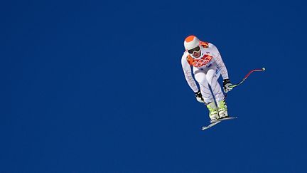 Bode Miller s'envole (OLIVIER MORIN / AFP)