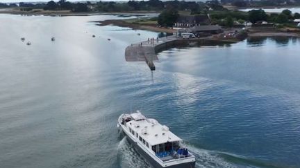 Littoral : l'île d'Arz, en Bretagne, menacée par la montée des eaux (France 3)