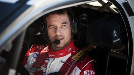 Sébastien Loeb sur les routes néo-zélandaises (JONATHAN NACKSTRAND / AFP)