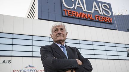 Jean-Marc Puissesseau, pdg de la société qui gère les ports de Boulogne et Calais (ARNAUD DUMONTIER / MAXPPP)