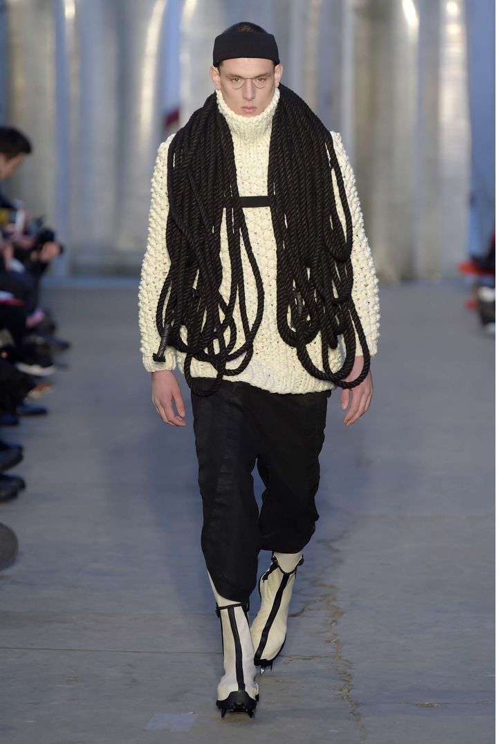 Boris Bidjan Saberi pap ah 2017-18, à Paris, janvier 2017.
 (WWD/Shutterstock/SIPA)