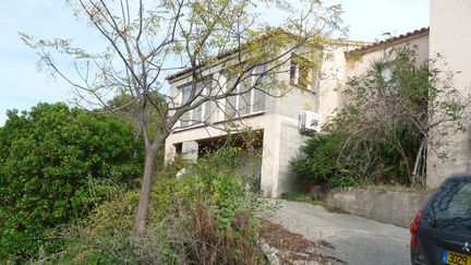 La maison pr&egrave;s d'Ajaccio (Corse) o&ugrave; le jeune Andy a tu&eacute; toute sa famille en 2009. (MAXPPP)