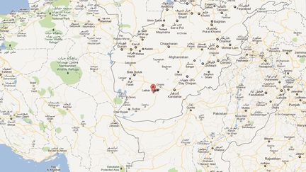 Un attentat contre un minibus s'est produit, mercredi 7 d&eacute;cembre, dans la province du Helmand, en Afghanistan. (CAPTURE D'&Eacute;CRAN GOOGLE MAPS)