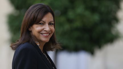 Anne Hidalgo, candidate PS à l'élection présidentielle 2022. (IAN LANGSDON / EPA)