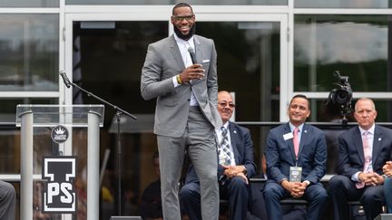 LeBron James, star de la NBA et sportif militant