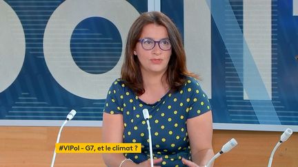 Cecile Duflot dans "Votre instant politique" sur la chaîne franceinfo, le 11 juin 2021. (FRANCEINFO)