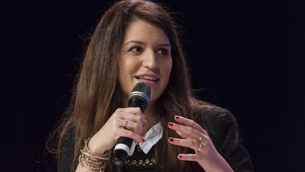 La secrétaire d'Etat à l'Egalité entre les&nbsp;femmes et les hommes, Marlène Schiappa, lors des Assises nationales de la citoyenneté, à Rennes (Ille-et-Vilaine), le 20 janvier 2018.&nbsp; (MAXPPP)