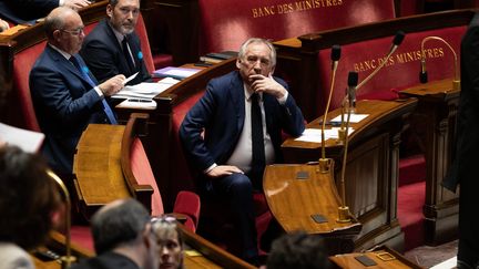 François Bayrou à l'Assemblée nationale mardi 17 décembre. (ALEXIS SCIARD / MAXPPP)