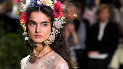 Dior haute couture printemps-été 2017, à Paris, janvier 2017
 (David Fisher/Shuttersto/SIPA)