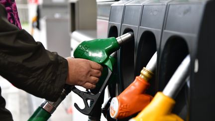 Certaines stations-service commencent à manquer de carburant, décembre 2019. (AGNES GAUDIN / MAXPPP)