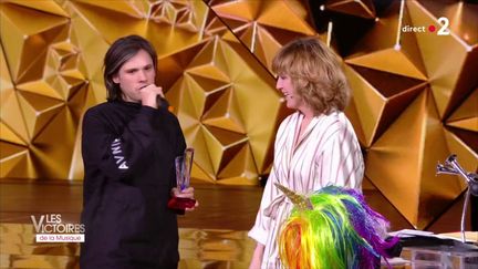 Capture écran des Victoires de la musique 2018 sur France 2. (FRANCE 2)