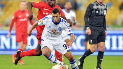 Younes Belhanda avec le Dynamo Kiev