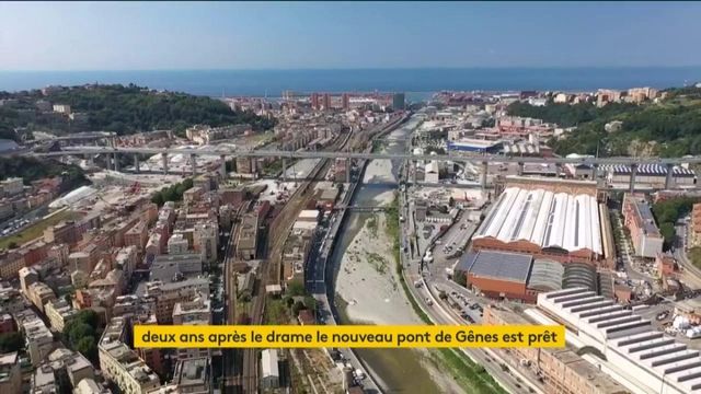 Italie : deux ans après la tragédie, le nouveau pont de Gênes va voir le jour