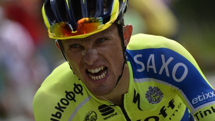 Rafal Majka est visiblement bien remis de son très bon Tour de France (LIONEL BONAVENTURE / AFP)