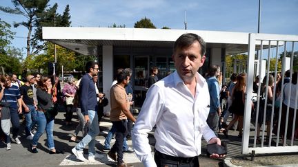 François-Xavier Lefranc, le 17 septembre 2018, à Chantepie, près de Rennes. (JEAN-FRANCOIS MONIER / AFP)