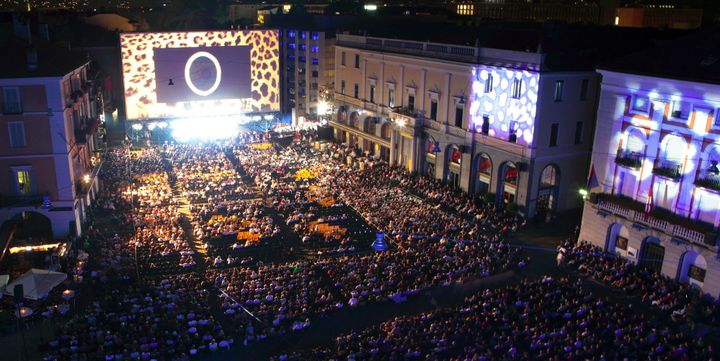 Une projection en plein air en 2009
 (RETO ALBERTALLI / AFP)