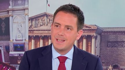 Yoann Gillet, député RN du Gard (franceinfo)