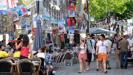 Festival d'Avignon, image d'illustration. (ANNE-CHRISTINE POUJOULAT / AFP)