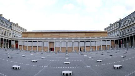 Le Théâtre Ephémère de la Comédie-Française (6/1/2012)
 (Bertrand Guay / AFP)