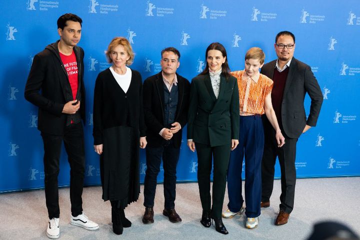 Le Jury de la 69 Berlinale (2019) : Rajendra Roy, Trudie Styler, Sebastin Lelio, Juliette Binoche, Sandra Hueller, Justin Chang
 (Manuel Romano / NurPhoto)