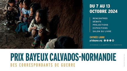 Prix Bayeux Calvados-Normandie, des correspondants de guerre, du 7 au 13 octobre 2024. (Prix Bayeux Calvados-Normandie des correspondants de guerre)