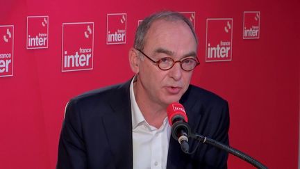 Xavier Piechaczyk président de RTE France, le 5 décembre 2022 sur France Inter. (FRANCEINTER / RADIO FRANCE)