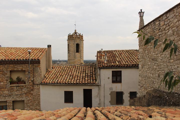 Le village de Sant Ramon, en Catalogne, le 25 septembre 2017. (ROBIN PRUDENT / FRANCEINFO)