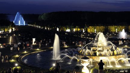 Tous les samedis soir jusqu'au 21 septembre, les Grandes eaux nocturnes commencent à la tombée de la nuit. Photo d'illustration. (DIDER SAULNIER / MAXPPP)