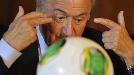 Sepp Blatter, Président de la FIFA (ALEXANDER JOE / AFP)