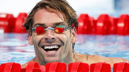 &nbsp; (Camille Lacourt sacré champion du monde sur 50m dos © MAXPPP)