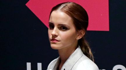 &nbsp; (L'actrice britannique Emma Watson au siège des Nations-Unies à New York © Maxppp)