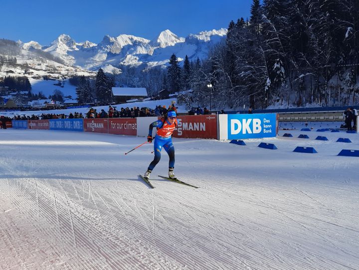 L'ambiance indescriptible au Grand-Bornand est parfois perturbante pour les biathlètes, le 16 décembre 2021&nbsp; (JÉRÔME VAL / RADIO FRANCE)