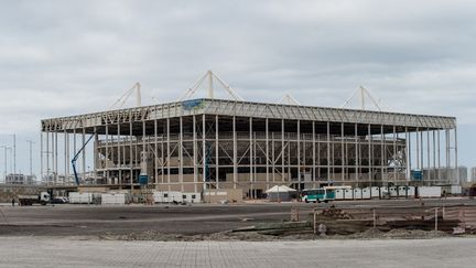 Le stade aquatique du Parc Olympique de Rio (YASUYOSHI CHIBA / AFP)