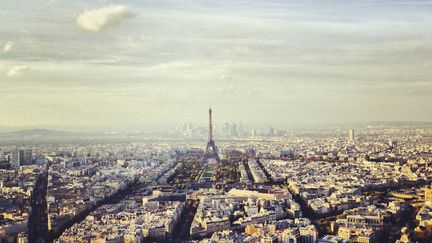 Une vue de la tour Eiffel postée sur le réseau social Instagram. (HAL BERGMAN / GETTY IMAGES)