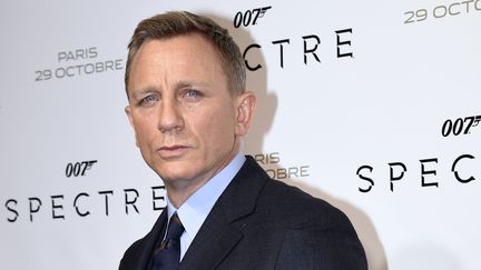 Daniel Craig, le 29 octobre 2015 à Paris pour la sortie de "Spectre". (MIGUEL MEDINA / AFP)