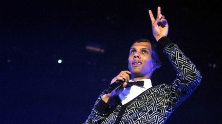 &nbsp; (Stromae au Printemps de Bourges 2014©MAXPPP)