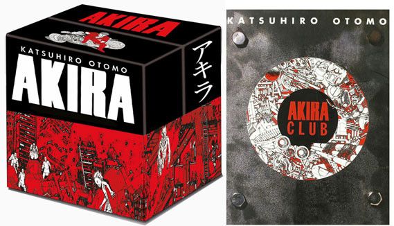 Coffret Akira, de Katsuhiro Otomo (© Glénat)