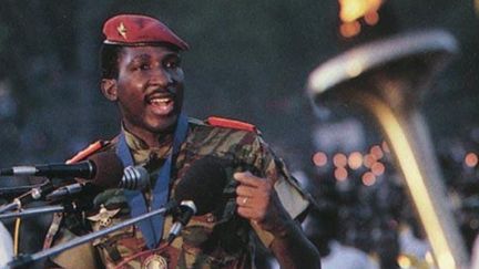 Thomas Sankara, un tribun qui a marqué l'histoire du Burkina Faso. (Muigwithania/Wikimedia, CC BY-NC)