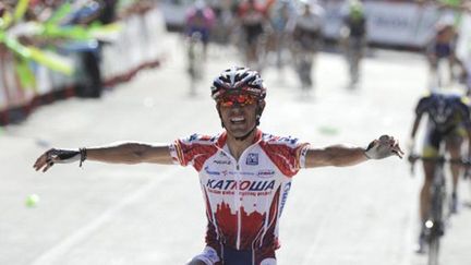 L'Espagnol de l'équipe Katusha Joaquin Rodriguez